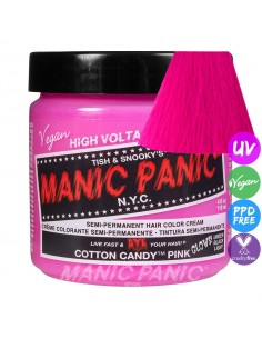 Tinte rosa algodón para el pelo MANIC PANIC CLASSIC COTTON CANDY PINK