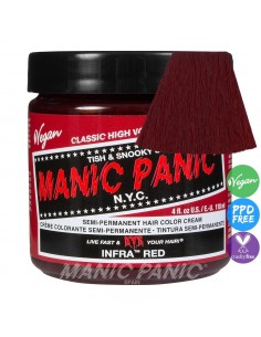 Tinte rojo óxido para el pelo MANIC PANIC CLASSIC INFRA RED