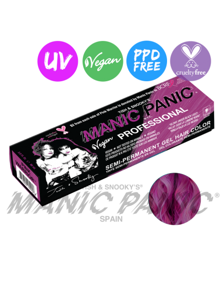 Tinte profesional rosa fucsia para el pelo MANIC PANIC PROLINE PINK WARRIOR