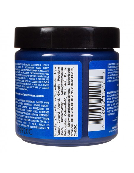 Tinte azul celeste para el pelo MANIC PANIC CLASSIC BAD BOY BLUE