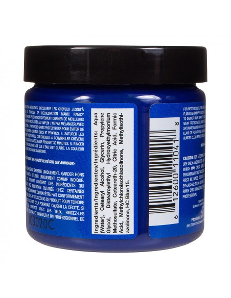 Tinte azul intenso para el pelo MANIC PANIC CLASSIC BLUE MOON