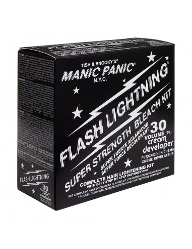 Kit vegano para la decoloración del cabello MANIC PANIC 30 VOL.
