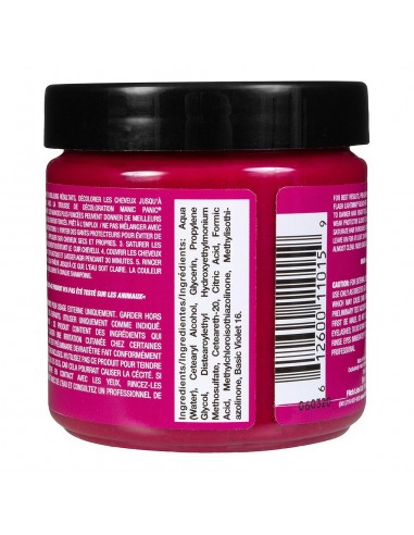 Tinte rosa eléctrico para el pelo MANIC PANIC MAXI CLASSIC HOT HOT PINK
