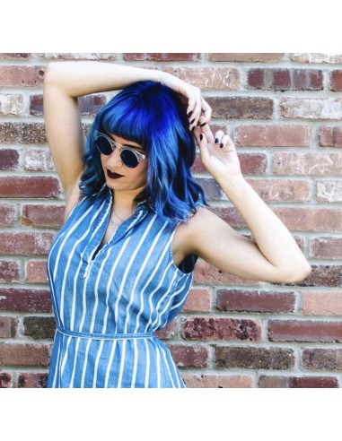 Tinte azul eléctrico para el pelo MANIC PANIC MAXI CLASSIC ROCKABILLY BLUE