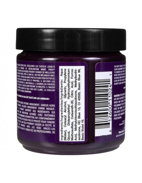 Tinte morado para el pelo MANIC PANIC MAXI CLASSIC PURPLE HAZE