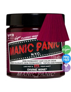 Tinte rojo frambuesa para el pelo MANIC PANIC CLASSIC DIVINE WINE