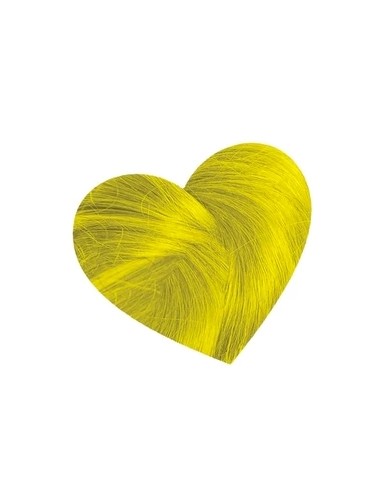 acondicionador de color amarillo neón manic panic love color yellow heart