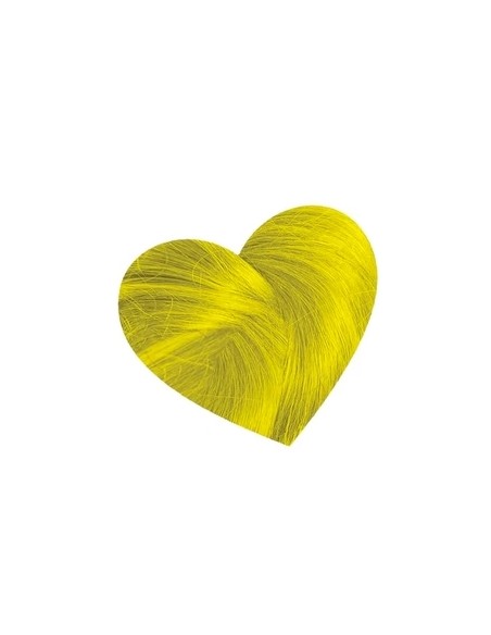 acondicionador de color amarillo neón manic panic love color yellow heart