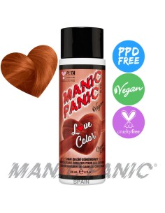 acondicionador de color castaño cobrizo claro manic panic love color copper kitty