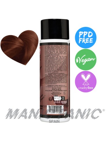 acondicionador de color castaño cobrizo oscuro manic panic love color Havana Brown