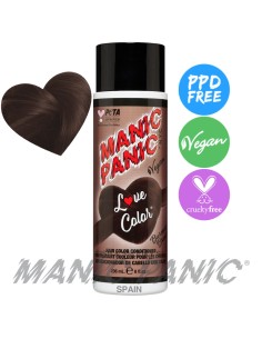 acondicionador de color castaño oscuro manic panic love color Burmese Brown