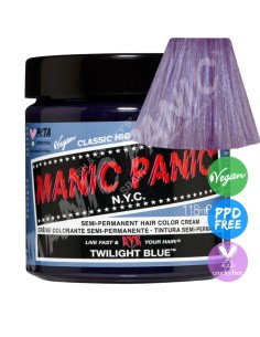 Tinte gris acero crepuscular para el pelo MANIC PANIC CLASSIC TWLIGHT BLUE