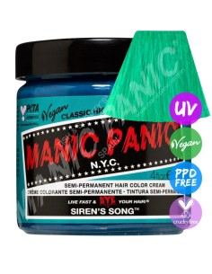 Tinte verde turquesa para el pelo MANIC PANIC CLASSIC SIREN'S SONG