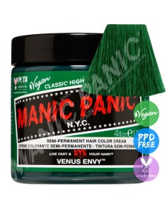 Tinte verde para el pelo MANIC PANIC CLASSIC VENUS ENVY