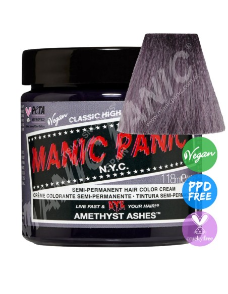 Tinte gris malva para el pelo MANIC PANIC CLASSIC AMETHSYT ASHES