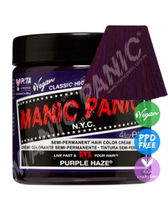 Tinte morado púrpura para el pelo MANIC PANIC CLASSIC PURPLE HAZE