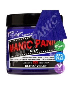 Tinte azul violeta para el pelo MANIC PANIC CLASSIC ULTRA VIOLET