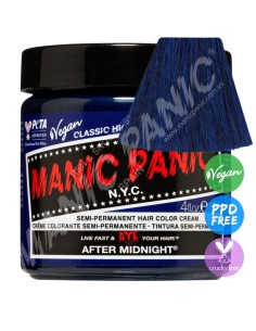 Tinte azul marino para el pelo MANIC PANIC CLASSIC AFTER MIDNIGHT
