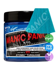 Tinte azul turquesa para el pelo MANIC PANIC CLASSIC ATOMIC TURQUOISE