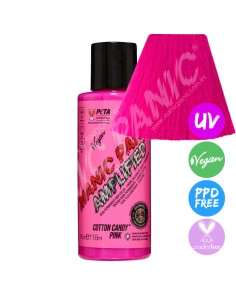 Tinte rosa algodón para el pelo MANIC PANIC AMPLIFIED COTTON CANDY PINK