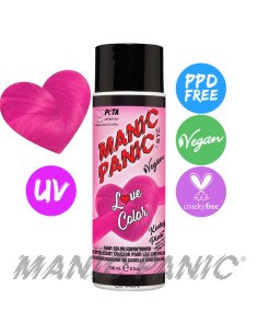 acondicionador de color rosa neón manic panic love color Kinky Pink