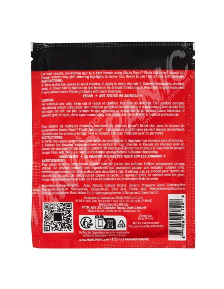 Tinte rojo eléctrico para el pelo MANIC PANIC MINI CLASSIC PILLARBOX RED