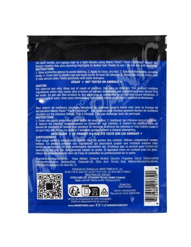 Tinte azul eléctrico para el pelo MANIC PANIC MINI CLASSIC ROCKABILLY BLUE