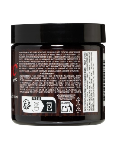 Tinte marrón espresso para el pelo MANIC PANIC CLASSIC BAT OUTTA HELL