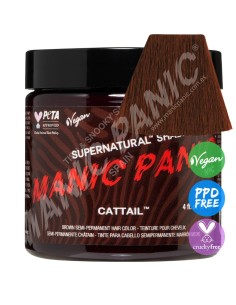 inte marrón chocolate para el pelo MANIC PANIC CLASSIC CATTAIL