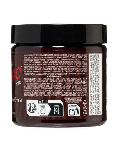 Tinte marrón chocolate para el pelo MANIC PANIC CLASSIC CATTAIL