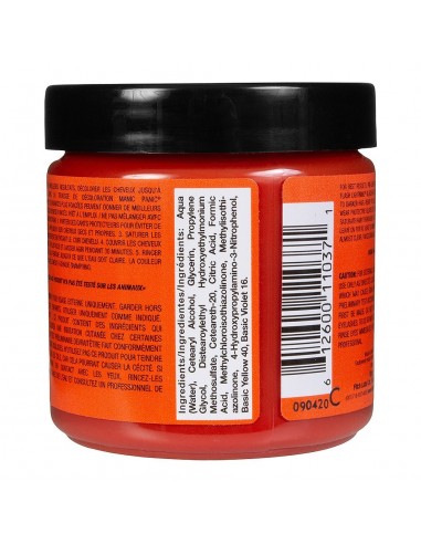 Tinte naranja lavado para el pelo MANIC PANIC CLASSIC ELECTRIC TIGER LILY