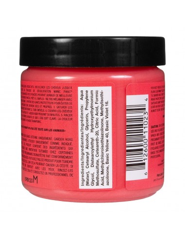 Tinte rosa coral pastel para el pelo MANIC PANIC CLASSIC PRETTY FLAMINGO