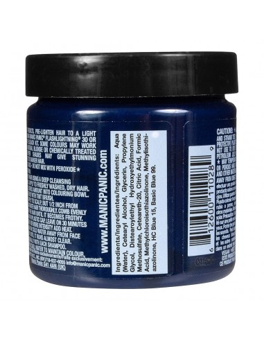 Tinte azul añil para el pelo MANIC PANIC CLASSIC SHOCKING BLUE