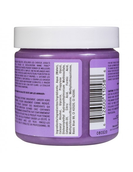 Tinte violeta malva pastel para el pelo MANIC PANIC CREAMTONE VELVET VIOLET