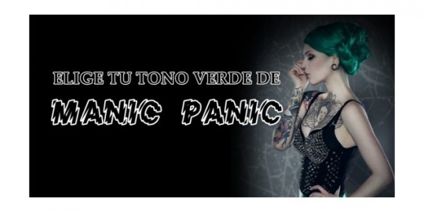 Tintes verdes Manic Panic para tu cabello