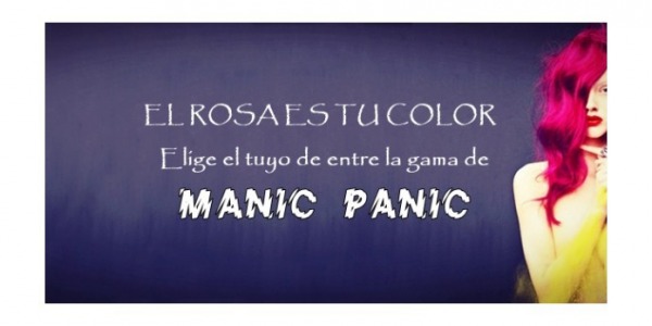 Tintes rosas para el pelo Manic Panic